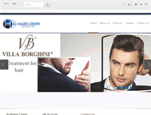 Tablet Screenshot of alhaleesmc.com